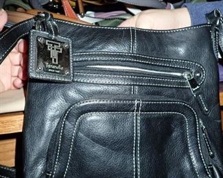 LARGE ASSORTMENT OF HANDBAGS & JEWELRY - WALLETS - VERA BRADLEY - ITALIAN LEATHER - TIGNANELLO - CHANNEL - ETC.....