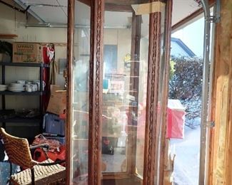 OCTAGON CURIO CABINET