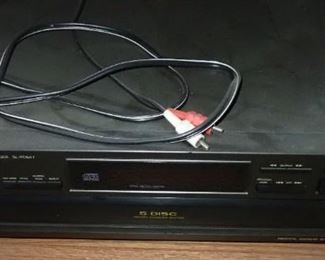 TECHNICS COMPACT DISC CHARGER SL-PD647
