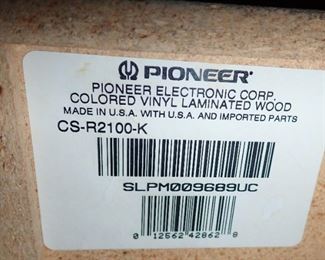 PIONEER SPEAKERS CS-R2100-K