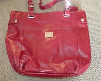 LARGE ASSORTMENT OF HANDBAGS & JEWELRY - WALLETS - VERA BRADLEY - ITALIAN LEATHER - TIGNANELLO - CHANNEL - MICHE - ETC.....