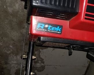 TORO SNOWBLOWER POWER CURVE / GTS R*TEK