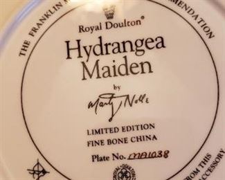 HYDRANGEA MAIDEN PLATES