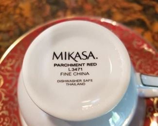 Mikasa Parchment Red