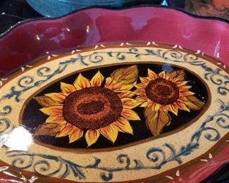 SUNFLOWER PLATTER