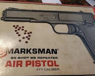 MARKSMAN BB REPEATER AIR PISTOL 177 CALIBER