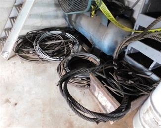 Several Metal Cable Lengths