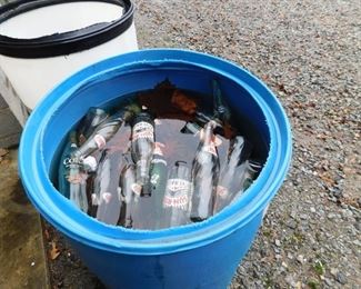 Vintage Soda Bottles