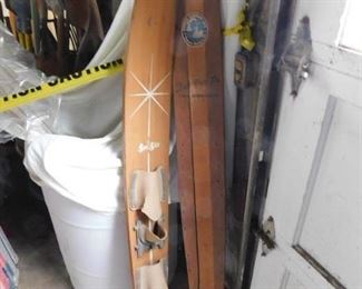 Wooden Skis