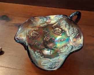 Old Carnival Glass Bowl