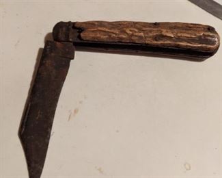Old Bone Handle Knife