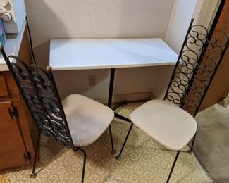 Mid-century Table and Chairs