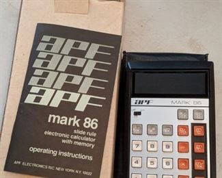 Vintage APF Calculator