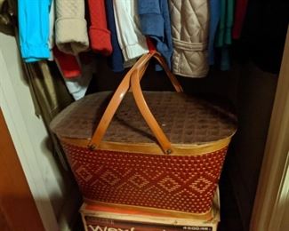 Vintage Picnic Basket