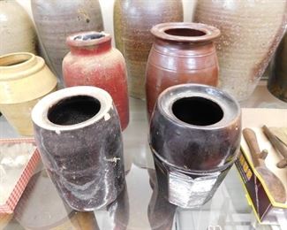 Old Pottery Canning Jars(Wax Seal)