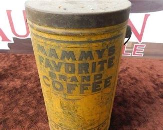 Old Mammy's Favorite Brand Coffee Can(C.D. Kenney Co.)