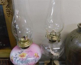 Early Oil/Parlor Lamps 