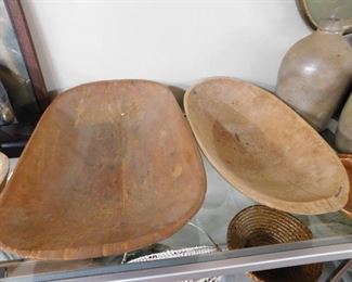 Wooden Dough Bowls