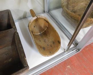 Early Wooden Scoop