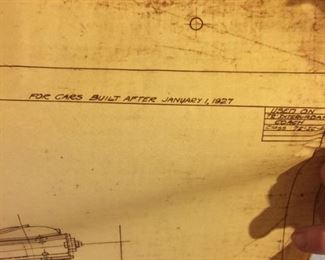 Railroad Car blueprints