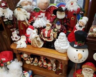 Santas and Snowmen