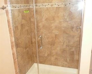 Shower Door & Side Panel 47" X 72" X 7/16" includes Hardware $195.00