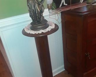 Pedestal with classical figure