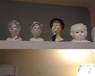 And more Head vases