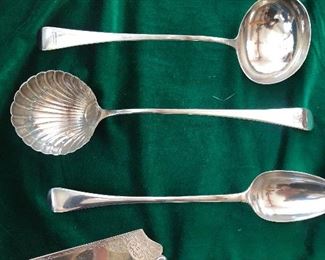 Hallmarked Sterling Serving Pieces