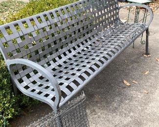 Steel bench