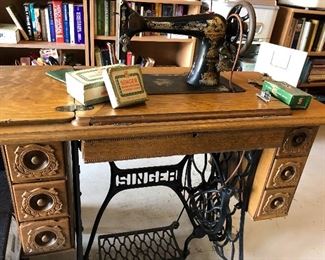 Antique Singer sewing machine