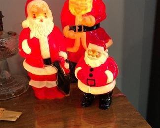 Vintage Santa's