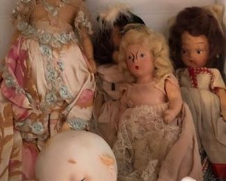 Nancy Ann dolls (several)