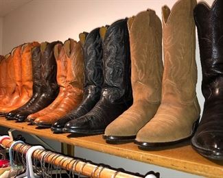 Lots of boots (Justin)