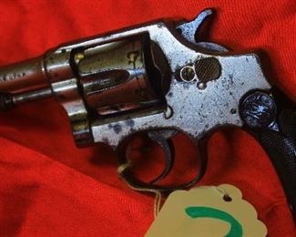 2 SMITH & WESSON 32 HAND EJECTOR 32 S&W LONG REVOLVER 3"