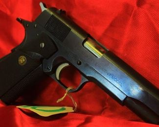 10 COLT 1911 MK IV SERIES 70 45 AUTO 1971, GOVERNMENT MODEL, ORIGINAL PARTS & GRIPS