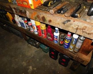 Assorted Shop Chemicals