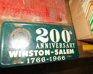 1966 Winston Salem City Tag