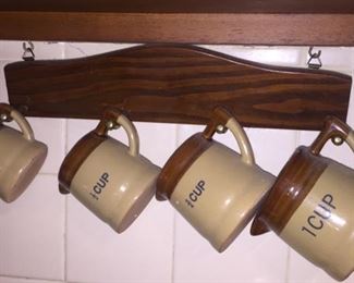 Pottery Measuring Cups