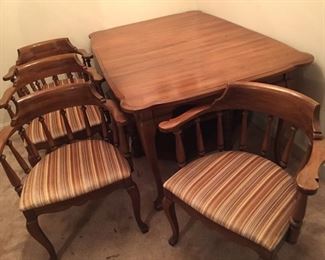 Table and 4 Chairs