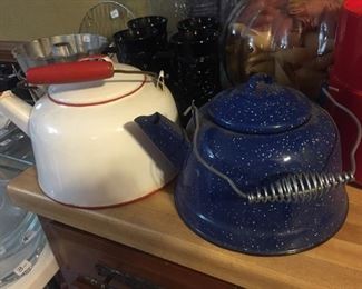Enamelware Kettles