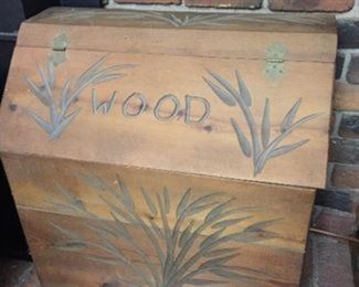 Wood Storage Box