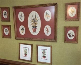 Assorted Cross Stitch/Needlepoint