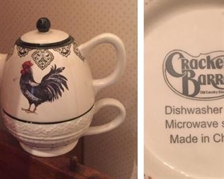 Cracker Barrel Rooster Tea For One Teapot