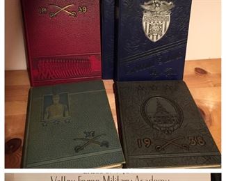 1930's Valley Forge Military Academy Annuals