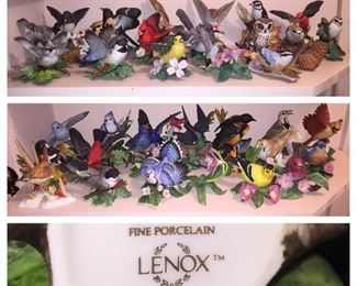 Lenox Porcelain Birds 