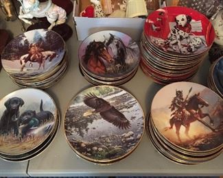 Assorted Collector's Plates - Franklin Mint, Danbury Mint, Hamilton Collection