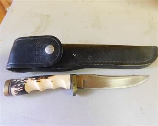 Uncle Henry Schrade U.S.A. Knife with Buck Sheath 