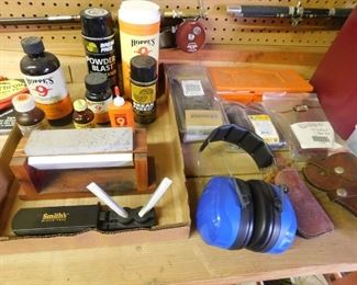 Gun Cleaning Supplies/Holsters/Sharpening Stones