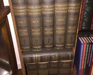 1893 American Encyclopedia Britannica Encyclopedia Set